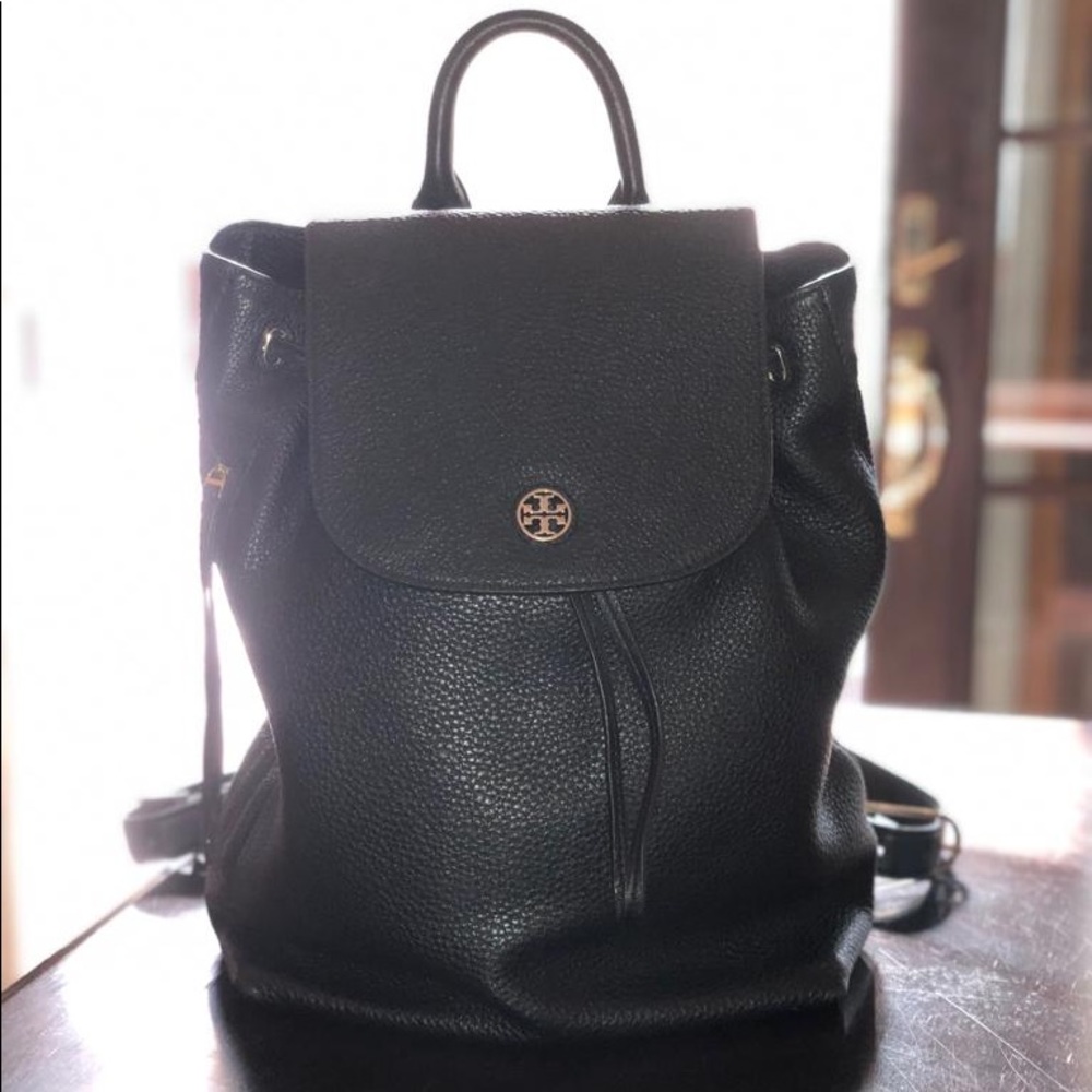 Tory Burch backpack black leather